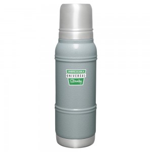 1960 Hammertone Silver Stanley The Milestones Thermal Bottle | 1.1 QT | Vacuum Sealed, Double Wall Vacuum Bottles | 82694UCNI