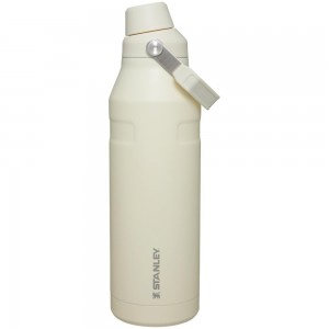 Beige Stanley IceFlow™ Bottle with Fast Flow Lid | 50 OZ Water Bottles | 71543SFWU