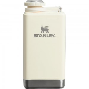 Beige Stanley The Adventure Pre-Party Flask | 5 OZ Water Bottles | 18260WPIN