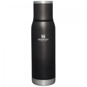 Black Stanley Adventure To-Go Bottle | 25 OZ Vacuum Bottles | 34860COSW