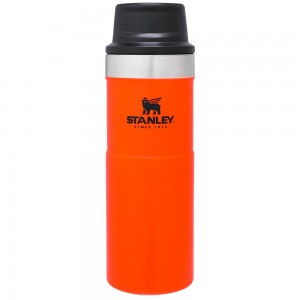 Blaze Orange Stanley Sportsman Classic Travel | Insulated Coffee Tumbler | 16 OZ Mugs | 93180CRFO