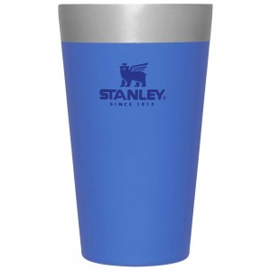 Blue Stanley Adventure Stacking Stainless Steel Beer Pint | 16OZ Tumbler Water Bottles | 84715BYQI