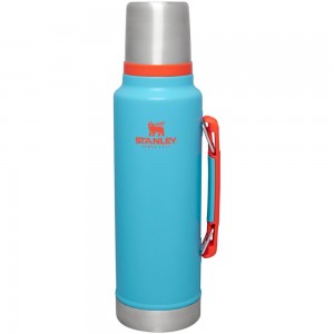 Blue Stanley Classic Legendary Vacuum Insulated Bottle | 1.5 QT Vacuum Bottles | 36097SOLY