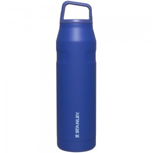 Blue Stanley IceFlow™ Bottle with Cap and Carry+ Lid | 36 OZ Water Bottles | 72048CYGI