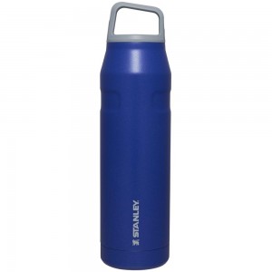 Blue Stanley IceFlow™ Bottle with Cap and Carry+ Lid | 36 OZ Water Bottles | 30495EQWS