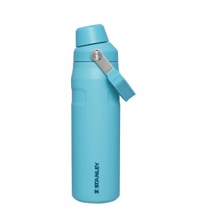 Blue Stanley IceFlow Insulated Bottle with Fast Flow Lid | 24 OZ Water Bottles | 02318TBFY