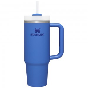 Blue Stanley Quencher H2.0 Travel Tumbler | 30 OZ Water Bottles | 41687DRVP