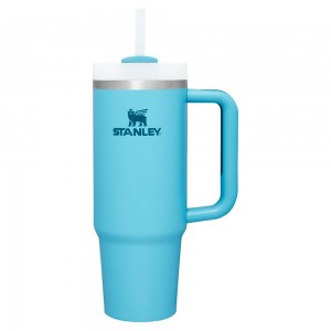 Blue Stanley Quencher H2.0 Travel Tumbler | 30 OZ Water Bottles | 51892XKUT