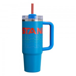 Blue Stanley Quencher H2.0 Travel Tumbler | 30 OZ Water Bottles | 63205YGUQ