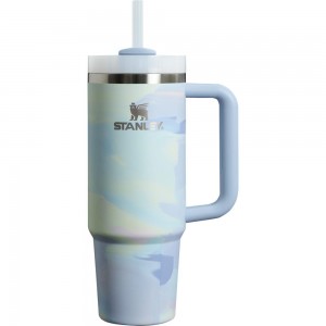 Blue Stanley The Clean Slate Brushstrokes Quencher H2.0 FlowState™ | 30 OZ Tumbler | 50938PCJB