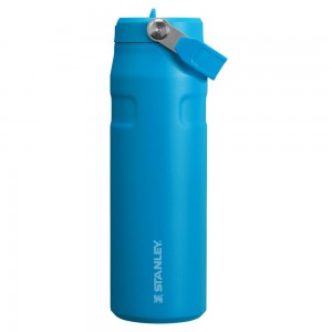 Blue Stanley The IceFlow™ Bottle with Flip Straw Lid | 24 OZ Water Bottles | 19754OHIZ