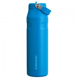 Blue Stanley The IceFlow™ Bottle with Flip Straw Lid | 36 OZ Water Bottles | 15307LMVT