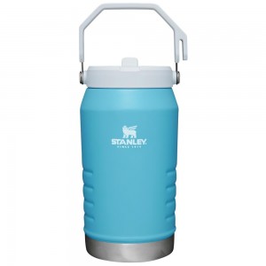 Blue Stanley The IceFlow Flip Straw Jug | 64 OZ | Insulated JUGS | 51094GYPA