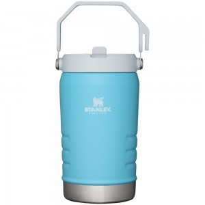 Blue Stanley The IceFlow Flip Straw Jug | 40 OZ | Insulated Water Jug Water Bottles | 87913KGQM