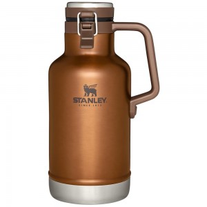 Brown Stanley Classic Easy-Pour Insulated Beer Growler | 64 OZ Water Bottles | 80349YLAU