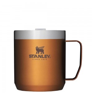 Brown Stanley Classic Legendary Camp | 12 OZ | Travel Tumbler Mugs | 59234GAQR