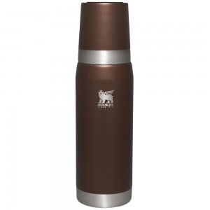 Brown Stanley Forge Thermal Bottle | 25OZ Vacuum Bottles | 03185AMSH