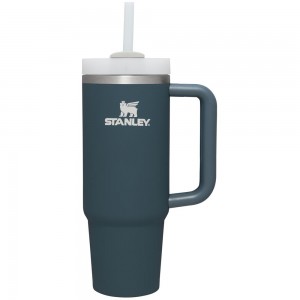 Cadetblue Stanley Quencher H2.0 Travel | Soft Matte | 30 OZ Tumbler | 89423KINX