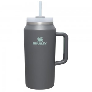 Charcoal Grey Stanley The Quencher H2.0 FlowState™ Tumbler | 64 OZ Water Bottles | 65289JSIK