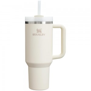 Cream 2.0 White Stanley Adventure Quencher H2.0 Travel | 40 OZ Tumbler | 83591UGTV