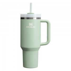 Cream Stanley Adventure Quencher H2.0 Travel | 40 OZ Tumbler | 41352EXJR