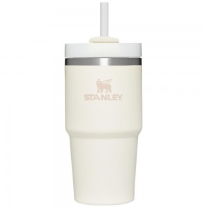 Cream White Stanley Quencher H2.0 Travel | 20 OZ Tumbler | 43071QSMD