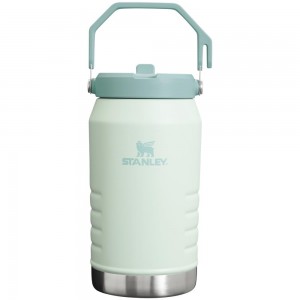 Darkseagreen Stanley The IceFlow Flip Straw Jug | 64 OZ | Insulated Water Jug Water Bottles | 52804JLZV