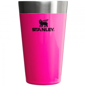 Electric Pink Stanley The Neon Adventure Stacking Beer Pint | 16 OZ Water Bottles | 31902MQDS