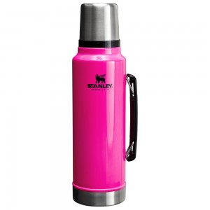 Electric Pink Stanley The Neon Classic Legendary Bottle | 1.5 QT Water Bottles | 01982LETD