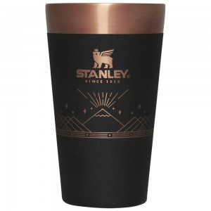 Foundry Black Winterscape Stanley Winterscape Stacking Beer Pint | 16 OZ Water Bottles | 81095FZIN