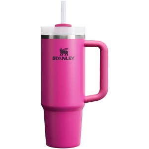 Fuchsia Stanley Quencher H2.0 Travel Tumbler | 30 OZ Water Bottles | 91738TKIM