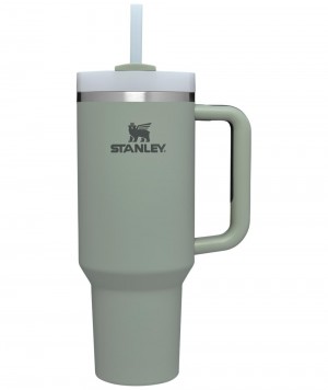 Green Stanley Quencher H2.0 Travel | 40 OZ Tumbler | 09128GRXU