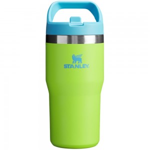 Green Stanley The Heat Wave GO IceFlow™ Flip Straw Bottle | 20 OZ JUGS | 14085TDKJ