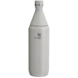 Grey Stanley All Day Slim Bottle | 34 OZ Water Bottles | 42351ONWS