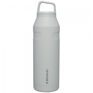 Grey Stanley IceFlow™ Bottle with Cap and Carry+ Lid | 50 OZ Water Bottles | 10965TEIR