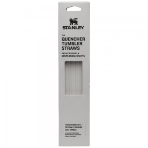 Grey Stanley Replacement Straw 4 Pack | 30 OZ Quencher Tumbler Straws | 30815IRYE