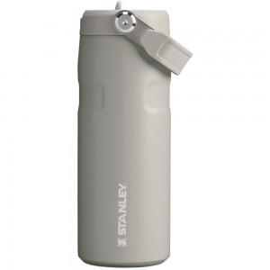 Grey Stanley The IceFlow™ Bottle with Flip Straw Lid | 16 OZ Water Bottles | 89546LRVK