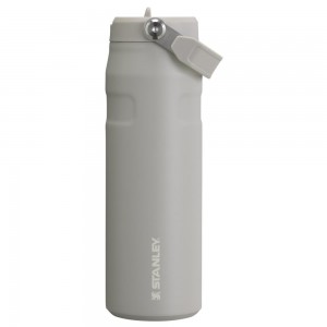 Grey Stanley The IceFlow™ Bottle with Flip Straw Lid | 24 OZ Vacuum Bottles | 57640GSMU