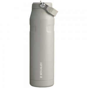 Grey Stanley The IceFlow™ Bottle with Flip Straw Lid | 36 OZ Vacuum Bottles | 94016EUSA