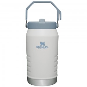 Grey Stanley The IceFlow Flip Straw Jug | 64 OZ | Insulated JUGS | 69435YJHK