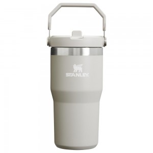 Grey Stanley The IceFlow Flip Straw Tumbler | 20 OZ | Insulated Water Tumbler | Sta Water Bottles | 64089JIVP