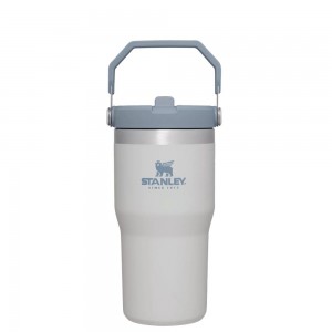 Grey Stanley The IceFlow Flip Straw Tumbler | 20 OZ | Insulated Water Tumbler | Sta Water Bottles | 02371IVXP