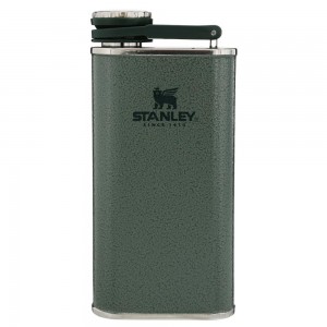 Hammertone Green Stanley Classic Hip Flask | 8OZ Vacuum Insulated Water Bottles | 83710RWEJ