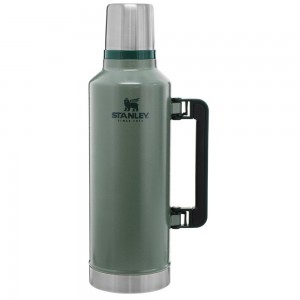 Hammertone Green Stanley Classic Legendary Vacuum Insulated Bottle | 2.5 QT Vacuum Bottles | 41896TMGI