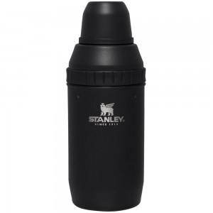 Matte Black Stanley Adventure Happy Hour Cocktail Shaker Set Water Bottles | 74319XFBY