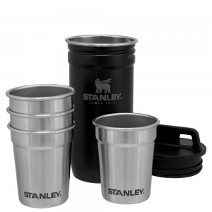 Matte Black Stanley Adventure Nesting Shot Glass Set Water Bottles | 83706BHTY