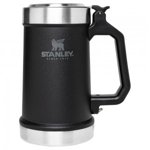 Matte Black Stanley Classic Bottle Opener Beer Stein | 24OZ Mug Water Bottles | 98645OHDA