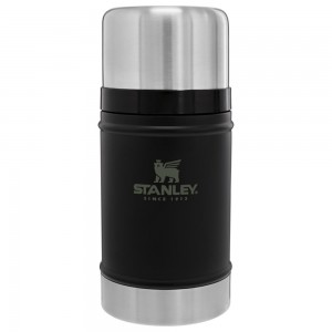 Matte Black Stanley Classic Legendary Insulated + Storage | 24OZ Food Jars | 23704VNOT