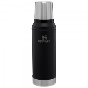 Matte Black Stanley Classic Legendary Vacuum Insulated Bottle | 1.0 QT Vacuum Bottles | 29610INTZ