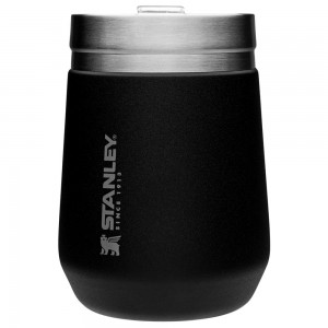 Matte Black Stanley GO Everyday Insulated Tumbler | 10 OZ Water Bottles | 87140VPIK